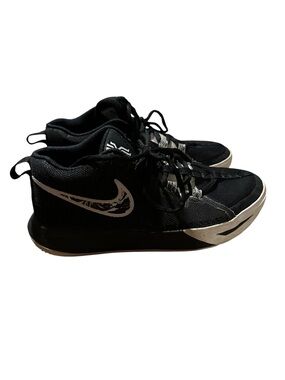 Nike Black and White High-Top Basketball Sneakers
